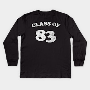 Class Of 83 1983 Class Reunion Kids Long Sleeve T-Shirt